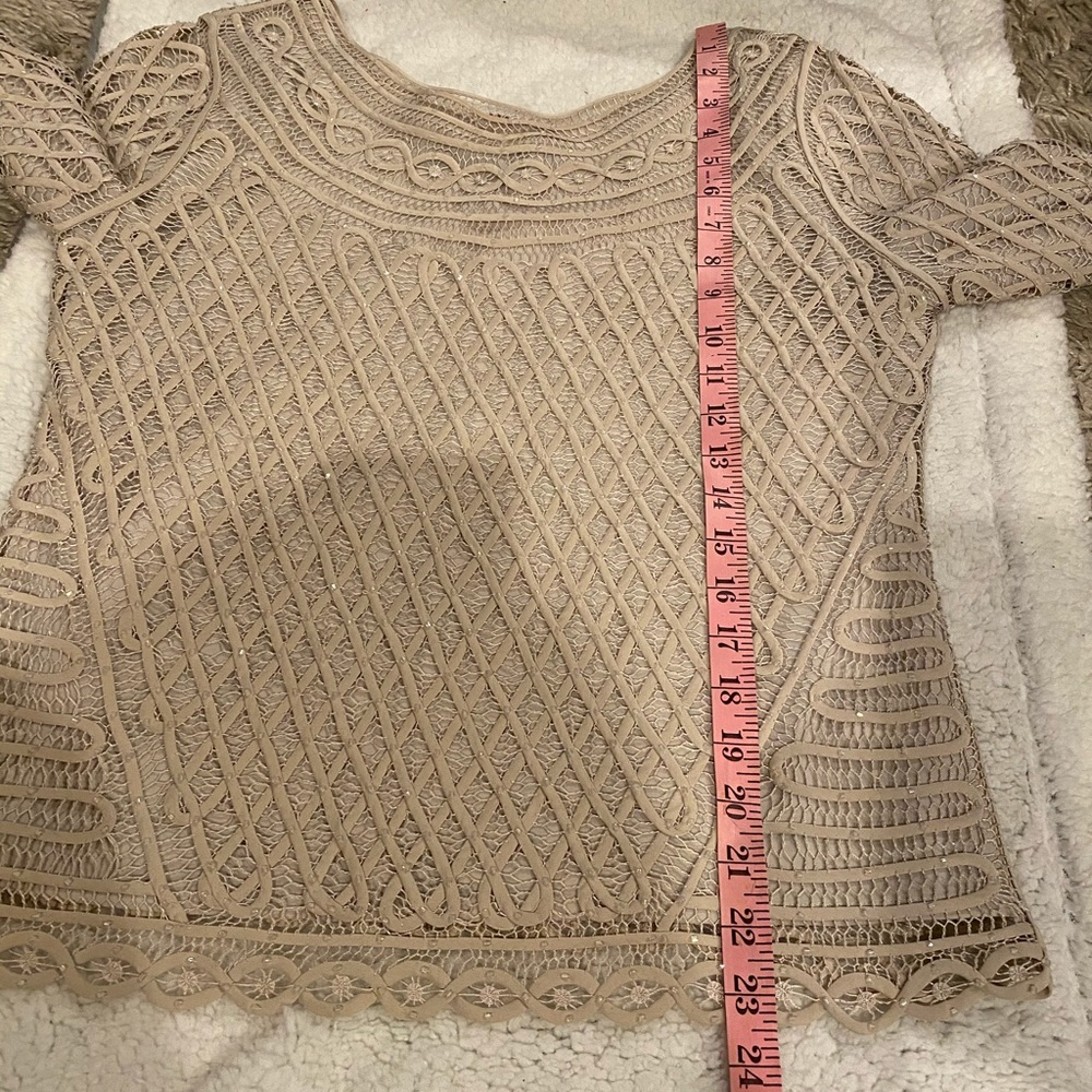 🔥Women’s Knitted By Hand 100% Pure Silk Tunic Top - Picture 6 of 8